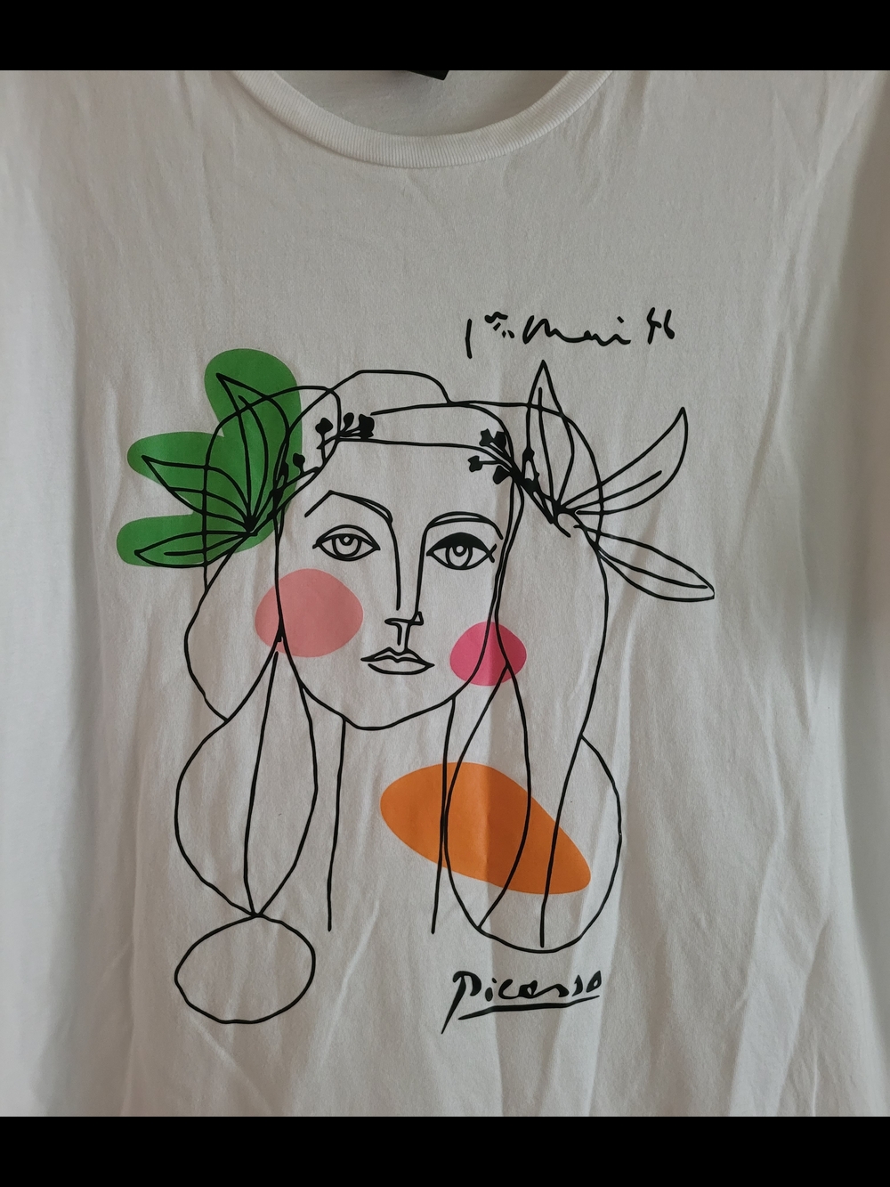 Pablo Picasso War And Peace Graphic Printed Tee - Picture 2 of 3